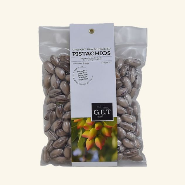 Fistic crocant, raw si nesarat