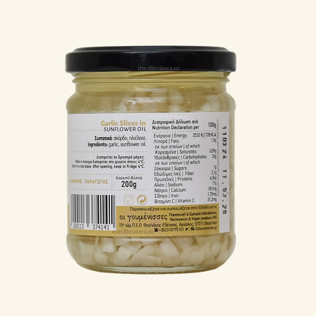 Usturoi tocat in ulei