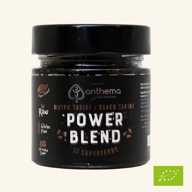 POWER BLEND - Black Tahini - 17 Superfoods BIO 210g