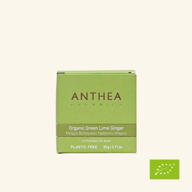 Ceai cu lime verzi si ghimbir BIO 20g