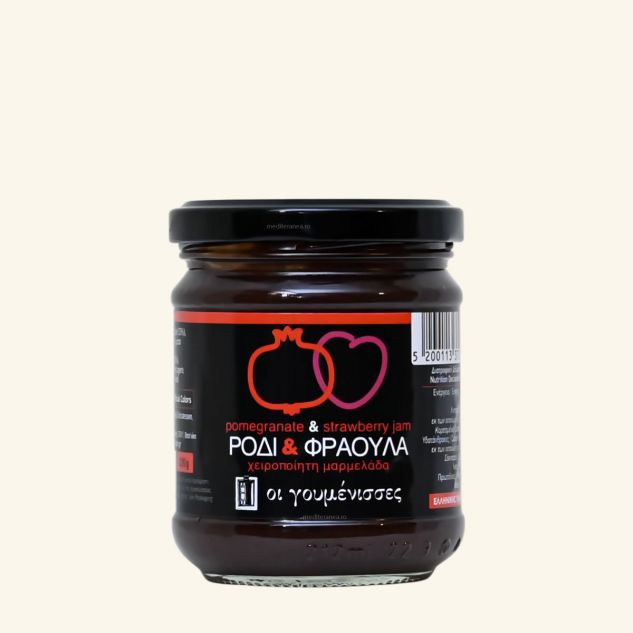 Gem de rodii si capsuni 220g