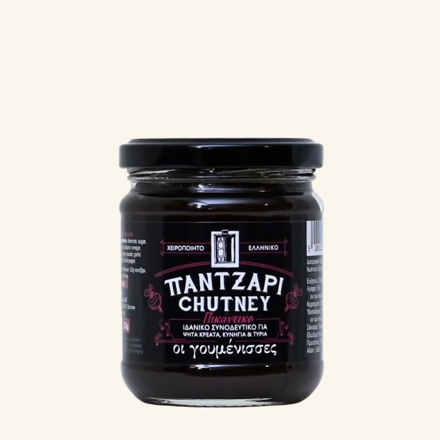 Chutney cu sfecla rosie si ghimbir 220g