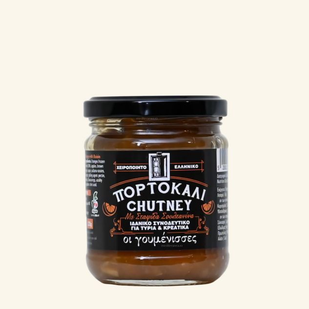 Chutney cu portocale si stafide Sultanina 220g