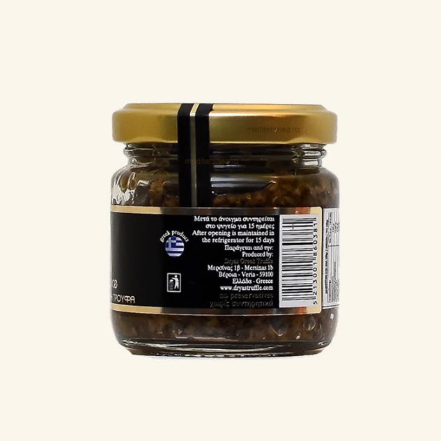 Salsa tartufata cu trufe negre, masline si ciuperci