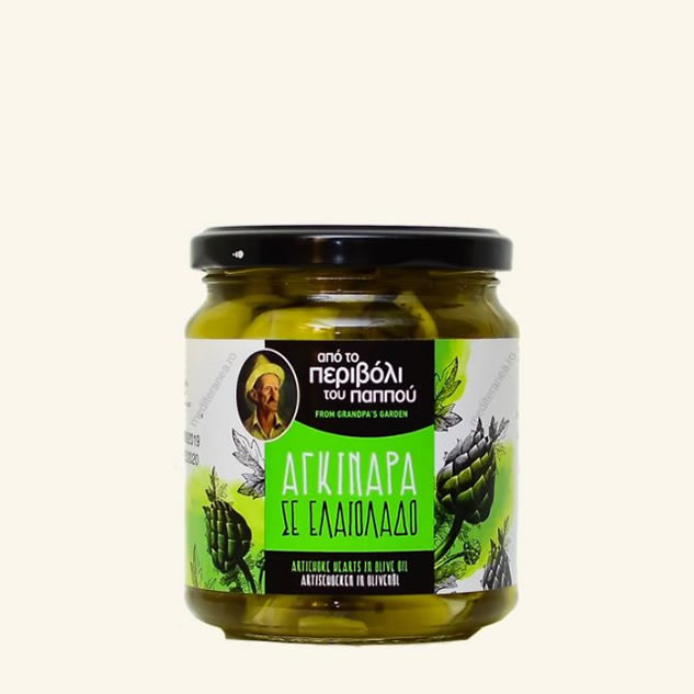 Anghinare inima in ulei de masline 270g