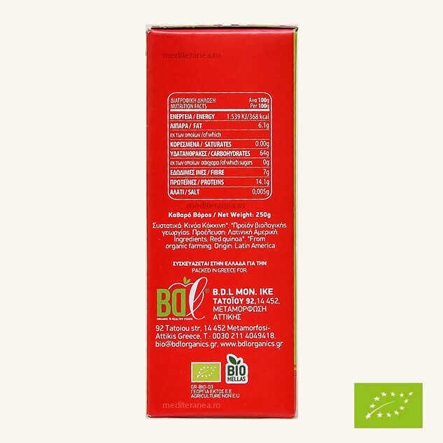 Quinoa rosie BIO