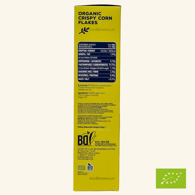 Fulgi de porumb BIO