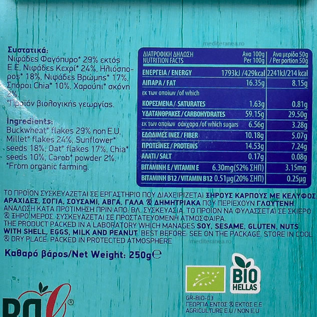 Buddha Bowl cu pudra de roscove BIO