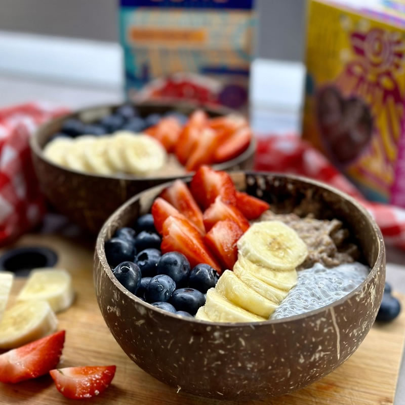 Buddha Bowl cu Scorțișoară ceylon și Budincă de Chia
